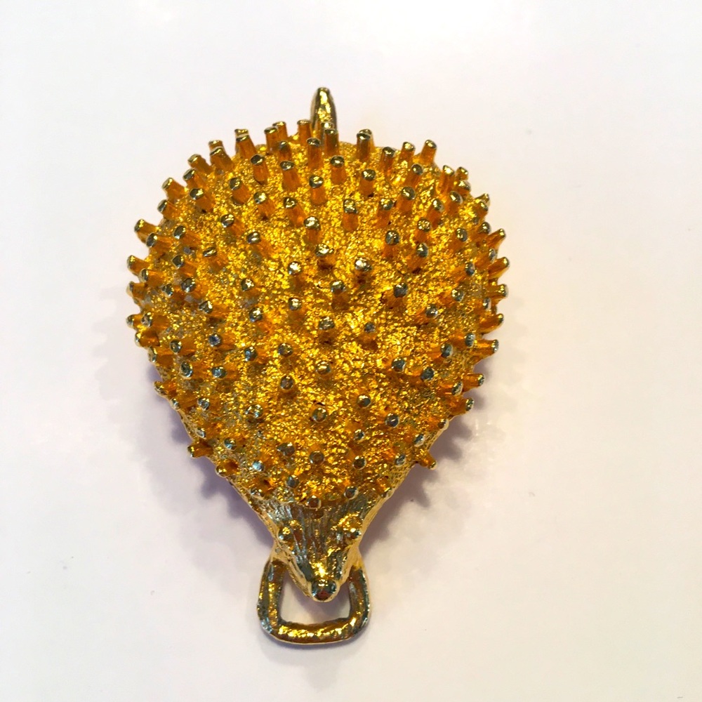 Vintage Porcupine Belt Buckle